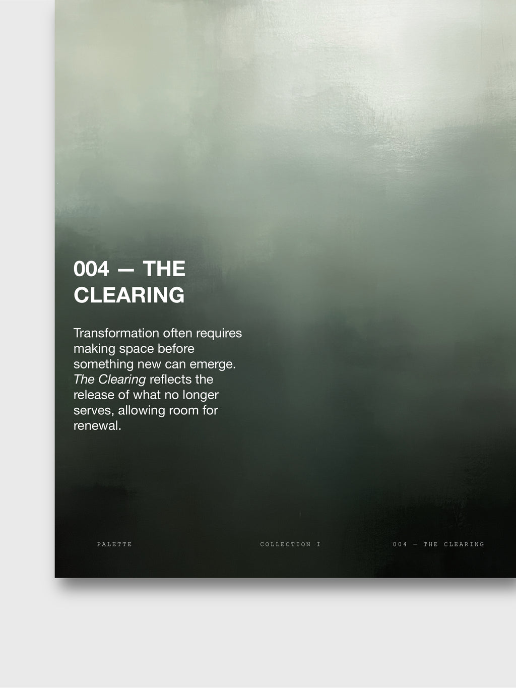 004 — THE CLEARING (16x20) ARCHIVAL PRINT