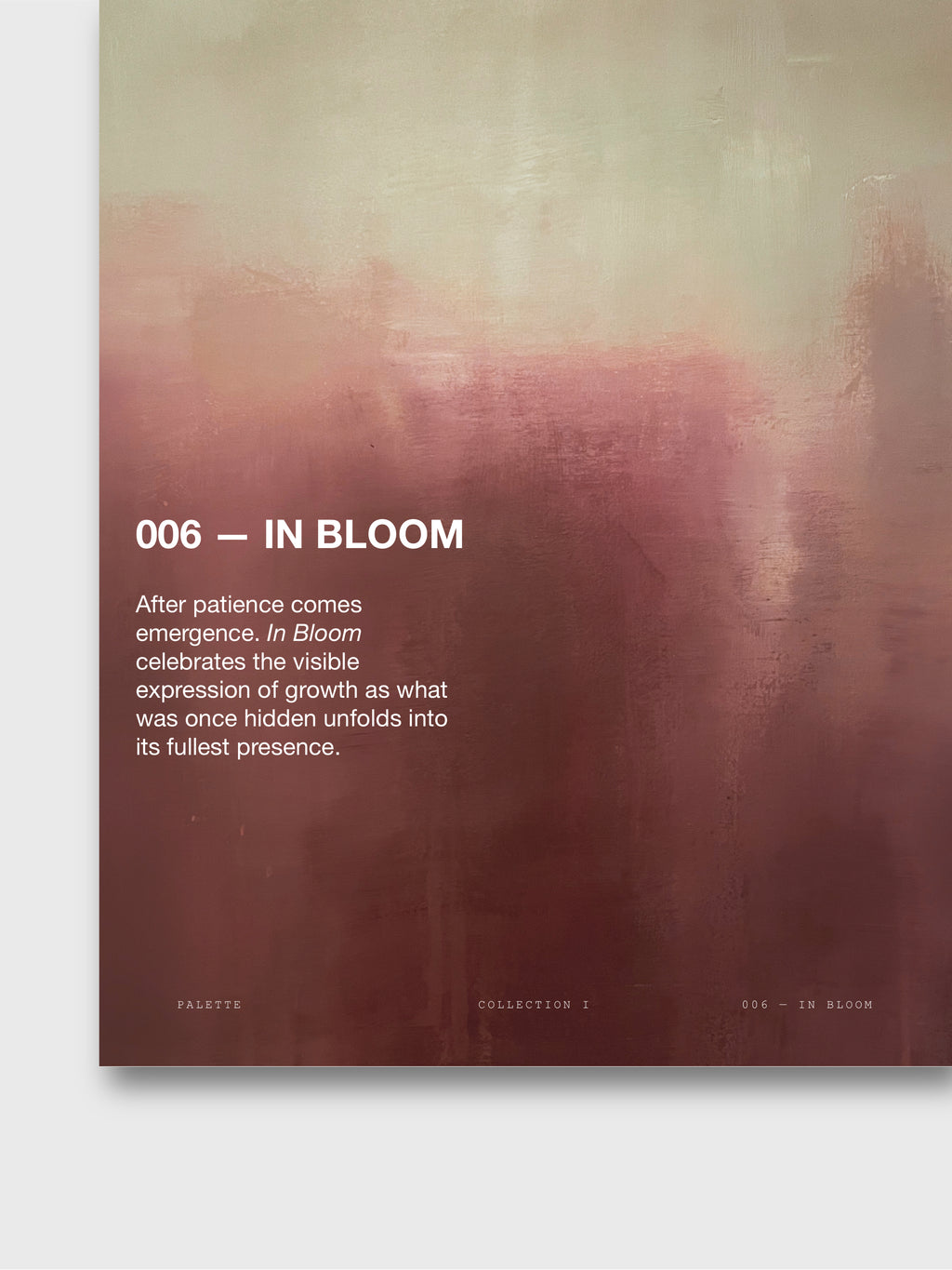 006 — IN BLOOM (16x20) ARCHIVAL PRINT