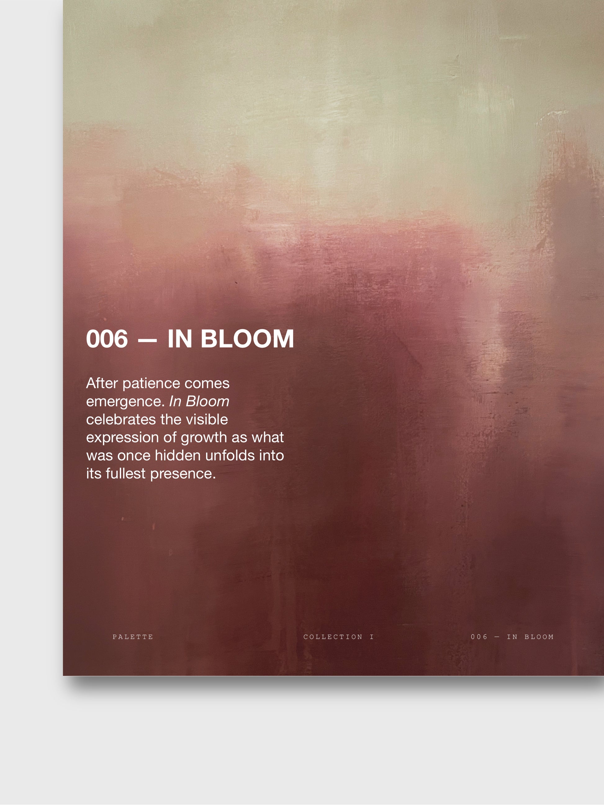 006 — IN BLOOM (16x20) ARCHIVAL PRINT