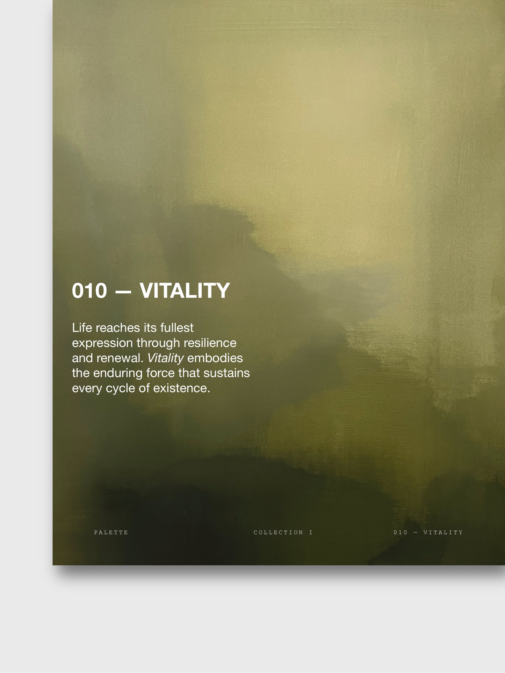 010 — VITALITY (16x20) ARCHIVAL PRINT