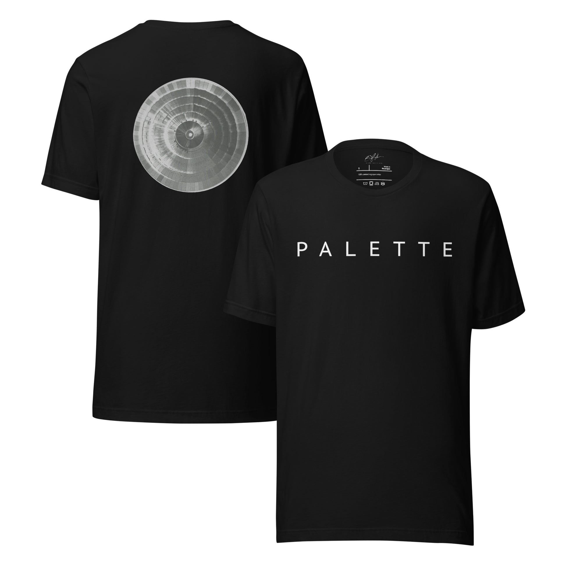 PALETTE WORDMARK TEE (BLACK)