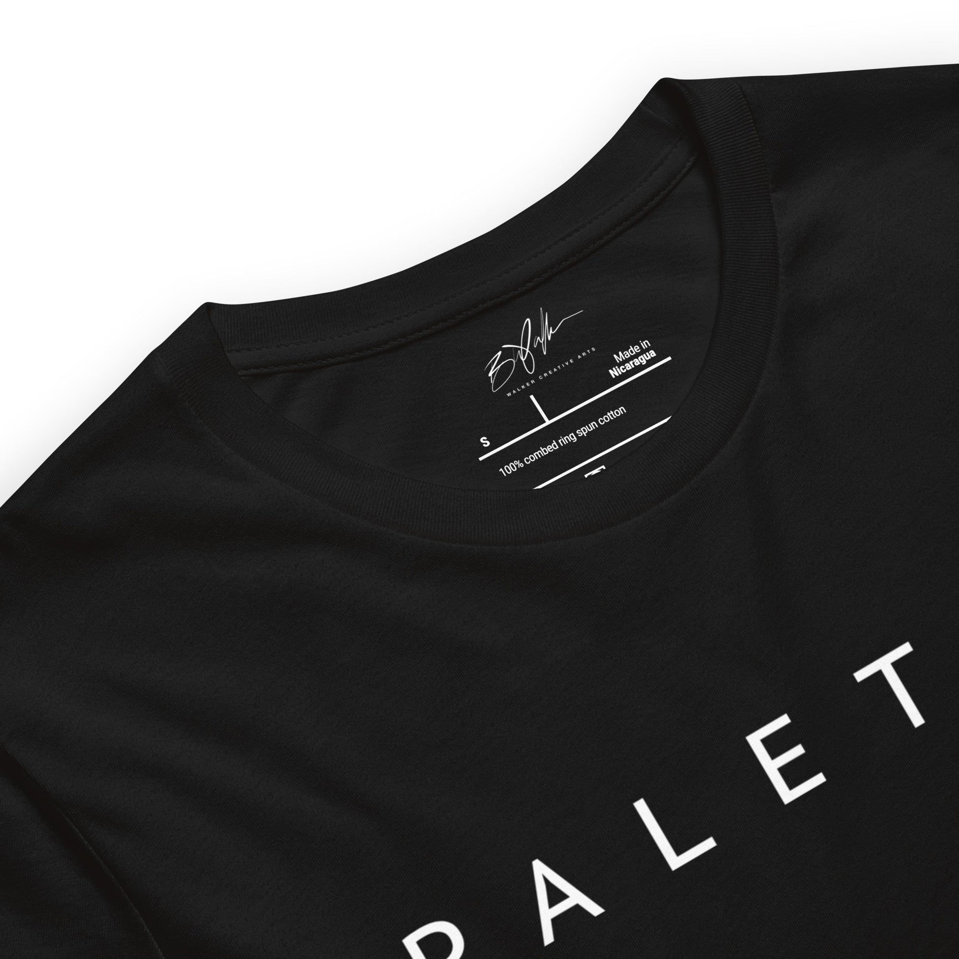 PALETTE WORDMARK TEE (BLACK)